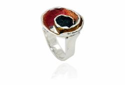 Anillo Plata Arior Volut Ocre 1181928XPU
