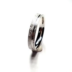 Anillo Plata Aro Ranurado 4mm AP30/80