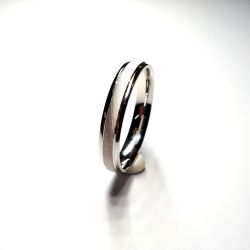 Anillo Plata Bisel Liso 4mm AP30/76