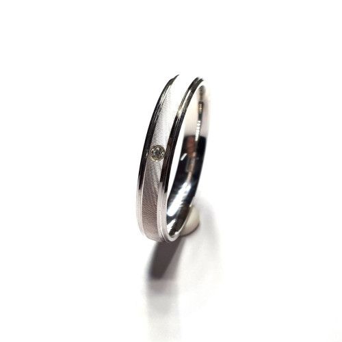 Anillo Plata Circonita 4mm AP30/77