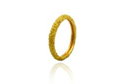 Anillo Plata Dorada Arior Desert Media Cańa Pequeńo 1182493XOU