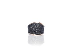 Anillo Plata Dorada Arior Intenzza Negro 4181906NU