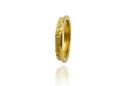 Anillo Plata Dorada Arior Lego Liso 1183062XOU