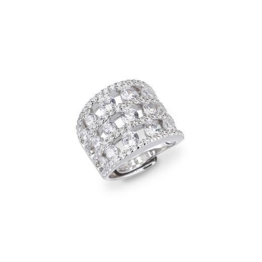 Anillo Plata Dorada Sovrani J12759M16 Circonitas
