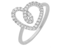 Anillo Plata Liska LAD3155AN Corazón Circonitas