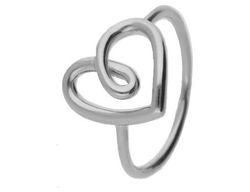 Anillo Plata Liska LAD3156AN Corazón En Brillo