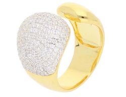 Anillo Liska Plata Dorada LPZ187AN-D Circonitas