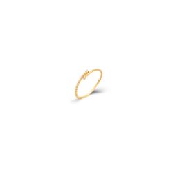 Anillo Plata Dorada Mujer ANZ0224DOCZ10 Circonitas