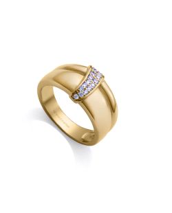 Anillo Plata Dorada Viceroy 9150A012-30 Circonitas