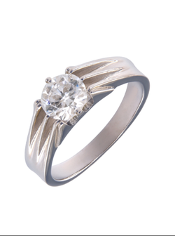 Anillo Plata Hombre PSCL11 Circonita