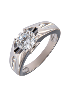 Anillo Plata Hombre PSCL12 Circonita