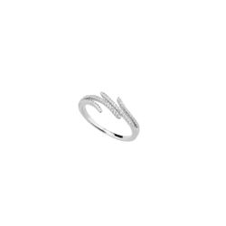 Anillo Plata J11675M17 Circonitas