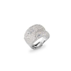 Anillo Plata J11775M15 Abierto Circonitas