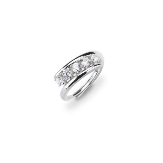 Anillo Plata J12813M17 Circonitas