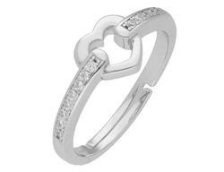 Anillo Plata Liska LAD7105AN Corazón Circonitas