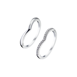 Anillo Plata Lotus LP1992-3/118 Corazones Circonitas