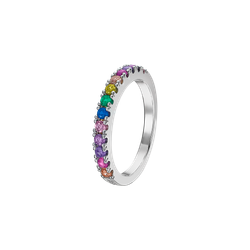 Anillo Plata Lotus LP1993-3/118 Circonitas Multicolor