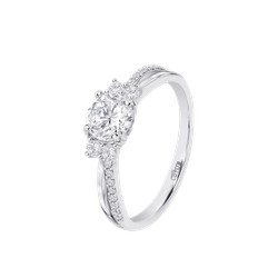 Anillo Plata Lotus LP3786-3/112 Circonitas