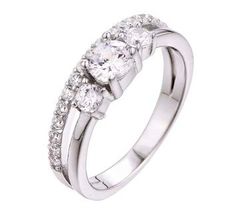 Anillo Liska Plata LPZ030AN Circonitas