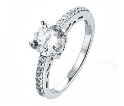 Anillo Liska Plata LPZ032AN Circonitas