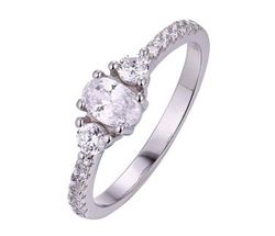 Anillo Liska Plata LPZ033AN Circonitas