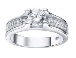 Anillo Liska Plata LPZ040AN Circonitas