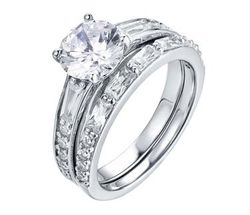 Anillo Liska Plata LPZ044AN Circonitas