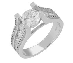 Anillo Liska Plata LPZ050AN Circonitas