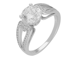 Anillo Liska Plata LPZ051AN Circonitas