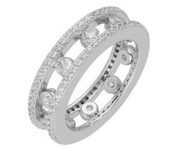 Anillo Liska Plata LPZ053AN Circonitas