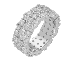 Anillo Liska Plata LPZ056AN Circonitas