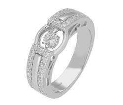 Anillo Liska Plata LPZ060AN Circonitas