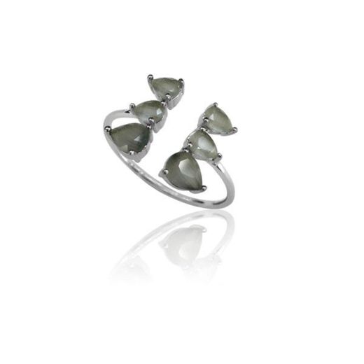 Anillo Plata Mujer ANM0061RH16PL Piedra Mineral Piedra Luna