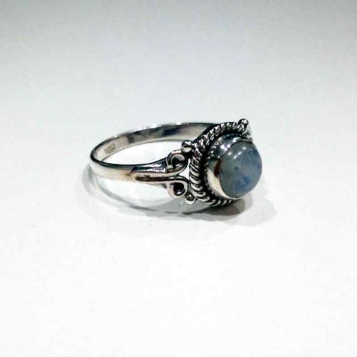 Anillo Plata Mujer ANM0091PL14PL Piedra Mineral Piedra Luna