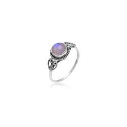 Anillo Plata Mujer ANM0092PL16PL Piedra Mineral Piedra Luna