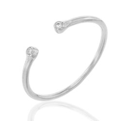 Anillo Plata Mujer ANZ0030RH10 Abierto Circonitas
