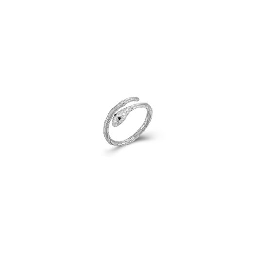 Anillo Plata Mujer ANZ0209RHCZ10 Serpiente Circonitas