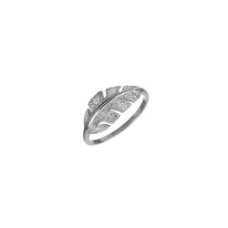 Anillo Plata Mujer ANZ0242RHCZ10 Hoja Circonitas
