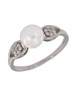 Anillo Plata Mujer PANI1681/10 Perla Circonitas