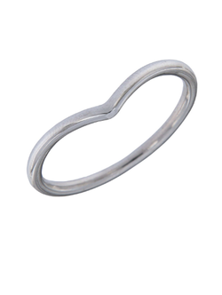 Anillo Plata Mujer PANI2004/10 Corazón Liso