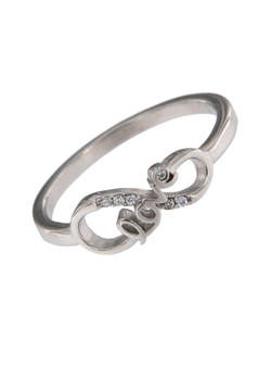 Anillo Plata Mujer PANI2005/10 Infinito Palabra LOVE Circonitas
