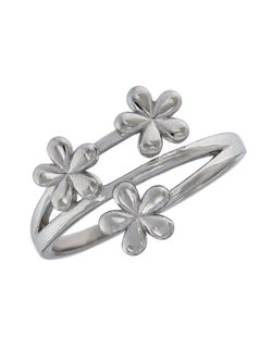 Anillo Plata Mujer PANI2055/10 3 Flores