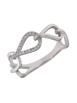 Anillo Plata Mujer PANI2091/10 Eslabones Circonitas