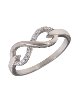 Anillo Plata Mujer PANI2092/10 Infinito Circonitas