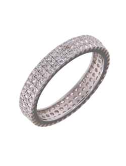 Anillo Plata Mujer PANI2219/10 Circonitas Baguette