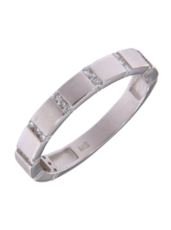 Anillo Plata Mujer PANI2220/10 Circonitas Baguette