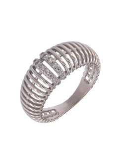 Anillo Plata Mujer PANI2235 Concha Circonitas