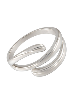 Anillo Plata Mujer PANI2257 Bandas Lisas