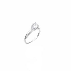 Anillo Plata Mujer R05414 Circonita