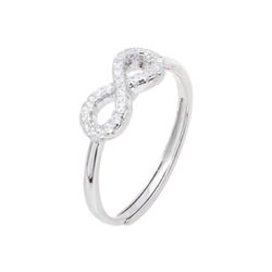 Anillo Plata Mujer R06772 Infinito C. Circonitas